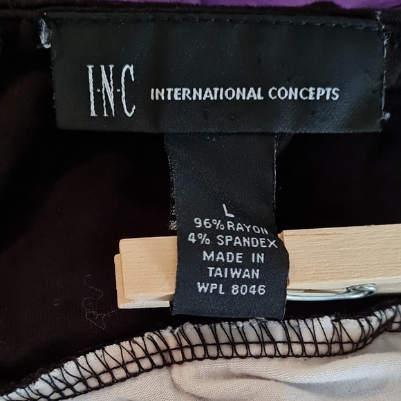 INC International Concepts Colorblock Dress - Picture 4 of 4